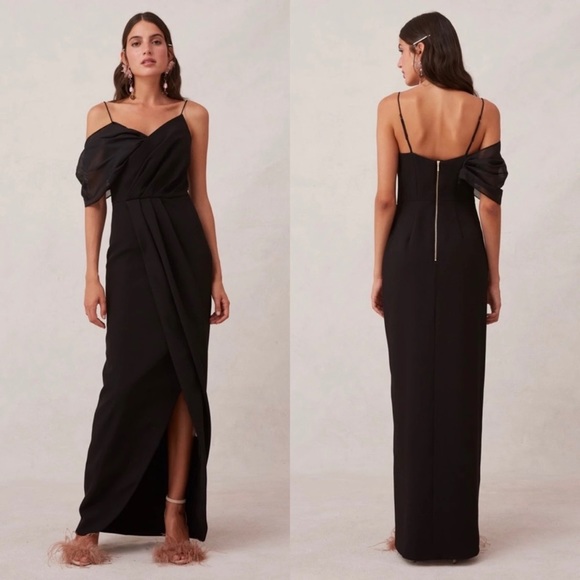 Revolve Keepsake Finale One Shoulder Dress Gown - Picture 3 of 8